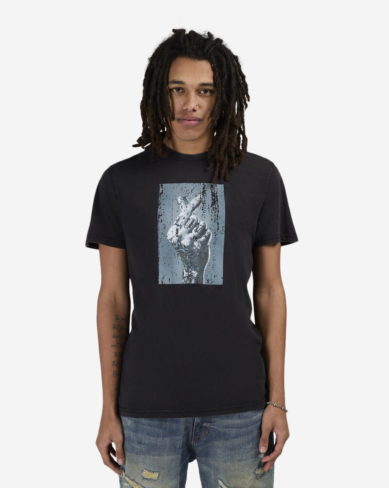 Mister Tee Love Hand Sign Tee MTUS472A-US-03054 Black 1