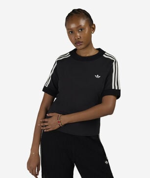 Cali Tee with Knitted Crochet Details