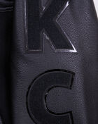 Kansas City Chiefs Triple Black Wool Varsity Jacket