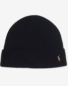 Polo Ralph Lauren Signature Cuff Hat PC0483-002 Black 1