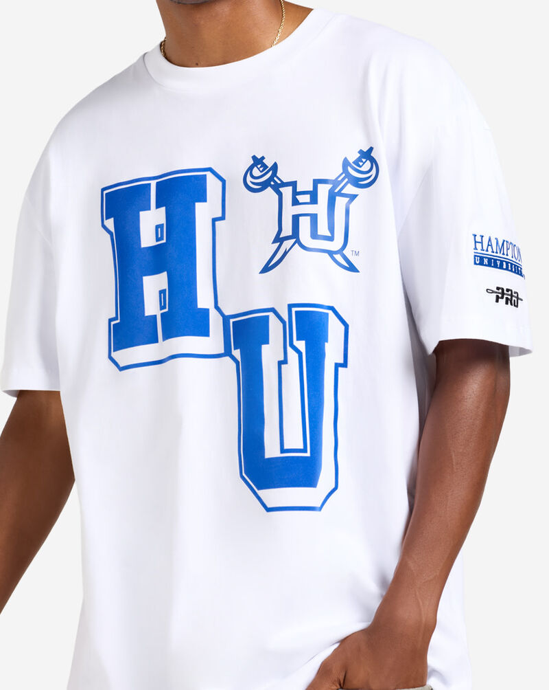 PRO STANDARD Hampton University Homecoming Tee CHA172096-WHT White 3