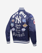 New York Yankees Old English Rib Satin Jacket