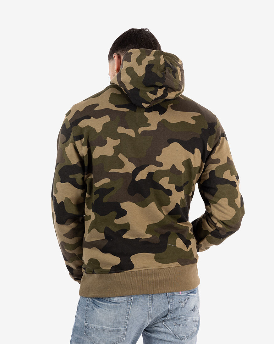 Snipes hoodie top camouflage