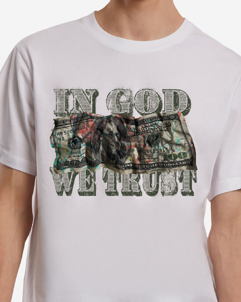 Mister Tee In God We Trust Dollar Tee MTUS574-US-00220 White 3