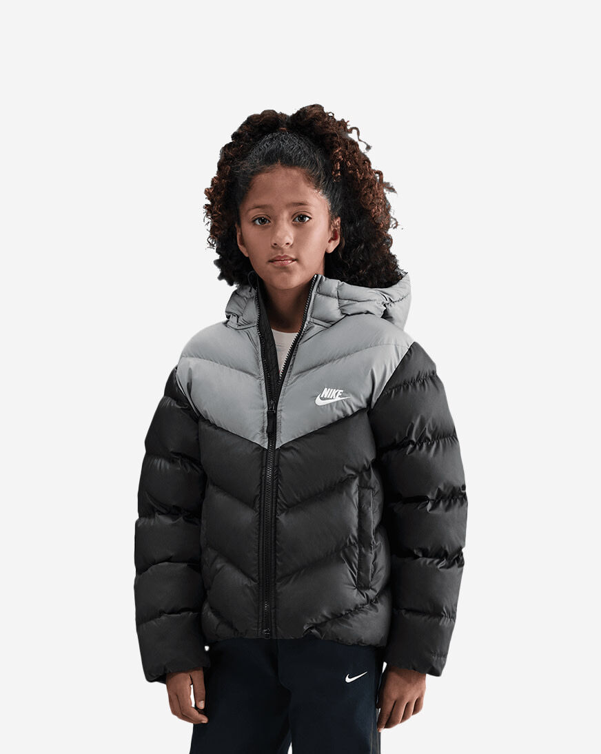Shop Nike Big Kids' Therma-FIT Loose-Fit Puffer Jacket IB6164-010