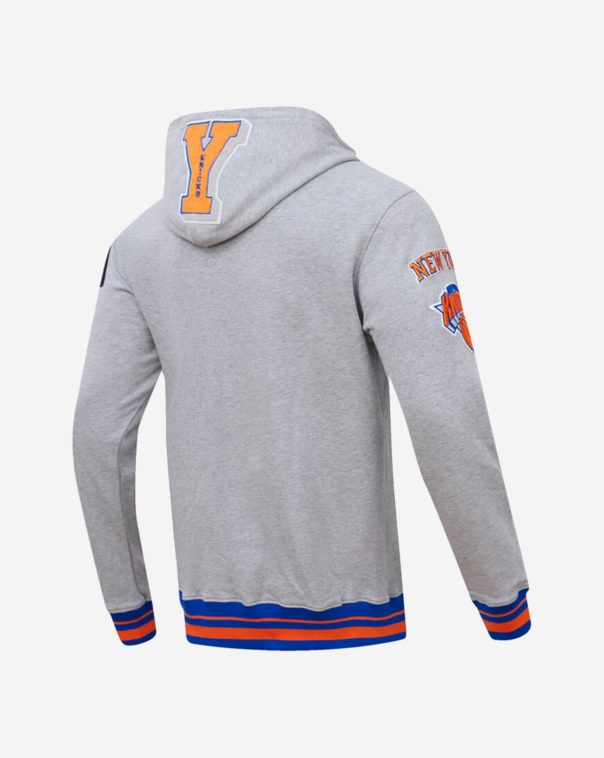 Shop PRO STANDARD New York Knicks Mashup Rib Pullover Hoodie
