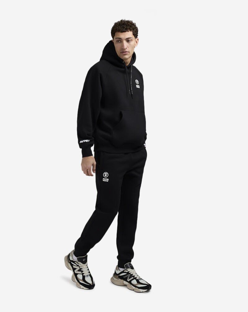 AAPE Fleece Sweatpants AAPPTMB626XXN-BKX Black 4