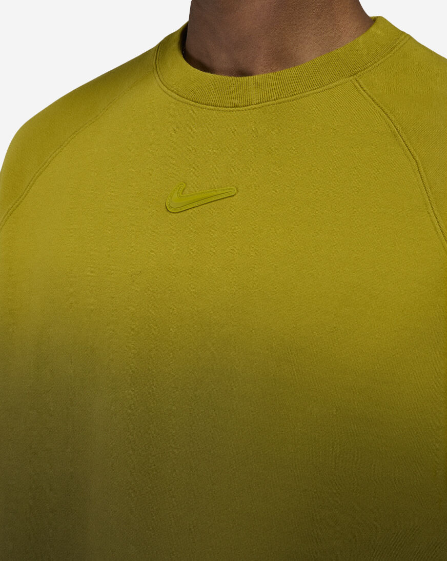Shop Nike NOCTA Fleece CS Crew HJ6338-390 green | SNIPES USA