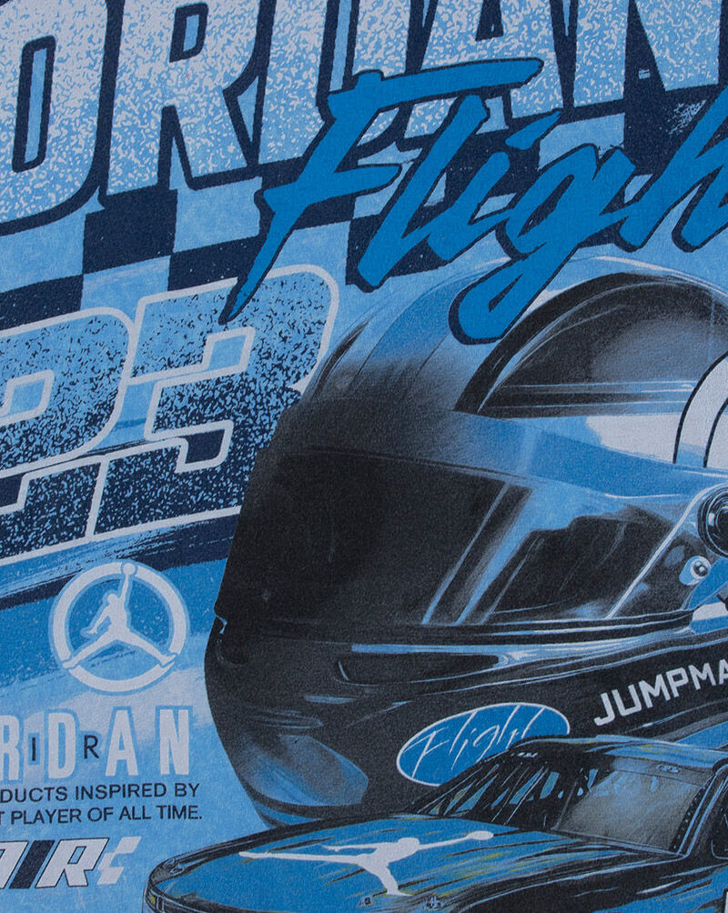 Jordan Big Kids' Racing Tee 95F979-B9F Blue 2