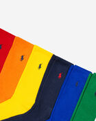 Colorful 6Pk Crew Socks (L)