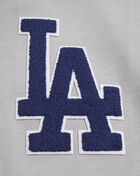 PRO STANDARD Los Angeles Dodgers Classic Chenille Double Knit Pull Over Hoodie LLD531601-GRY Grey 2