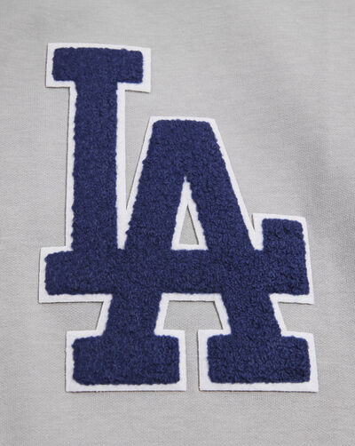 Los Angeles Dodgers Classic Chenille Double Knit Pull Over Hoodie