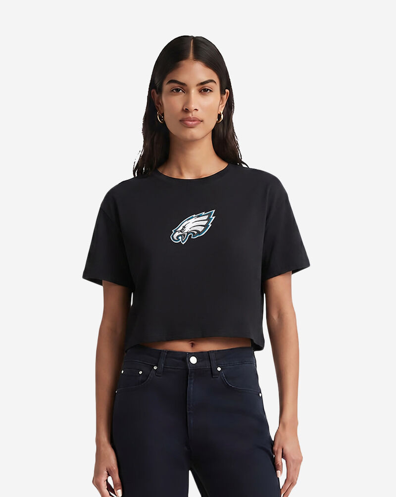 PRO STANDARD Philadelphia Eagles Wingspan Boxy Tee FPEA410484-BLK Black 1