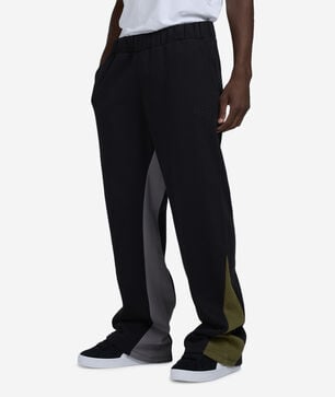 Contrast Flare Pants