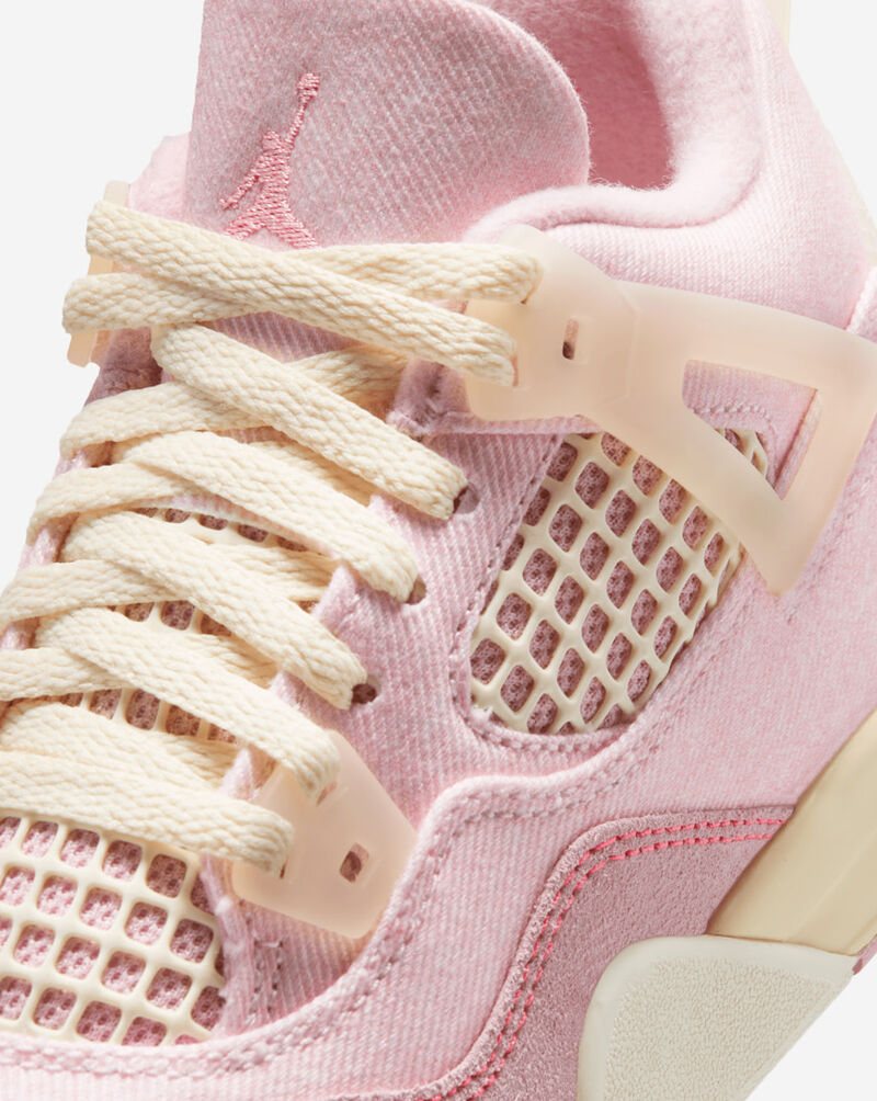 Jordan Little Kids' Air Jordan 4 Retro "Pearl Pink and Iced Carmine" IB6715-600 Pink 7