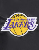 PRO STANDARD Los Angeles Lakers Retro Classic Rib Satin Jacket BLL656003-BKY Black 4