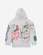 Smoke Rise Kids' Doodle Fleece Full Zip Hoodie BFO26F530SNZ Grey 3