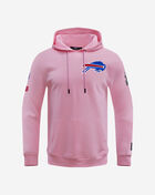 PRO STANDARD Buffalo Bills Classic Chenille Double Knit Pull Over Hoodie FBB5410172-PNK Pink 1