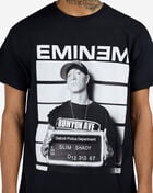 Graphic Tees Eminem Slim Shady Mugshot Tee EMI150277 Black 3