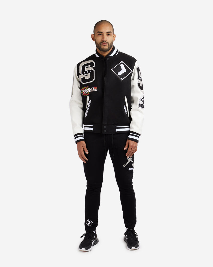 1990s Chicago White Sox Starter Satin Varsity Jacket XL