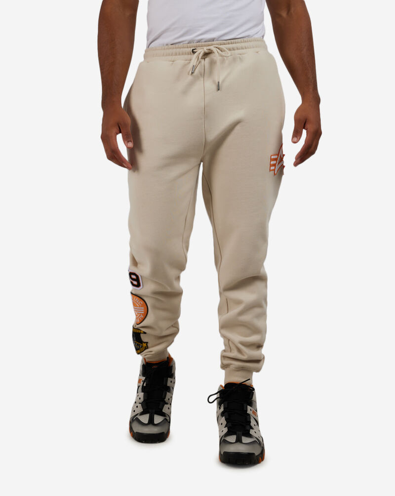 Shop Alpha Industries Graphic Essential Joggers MBA53500C1-STN beige ...