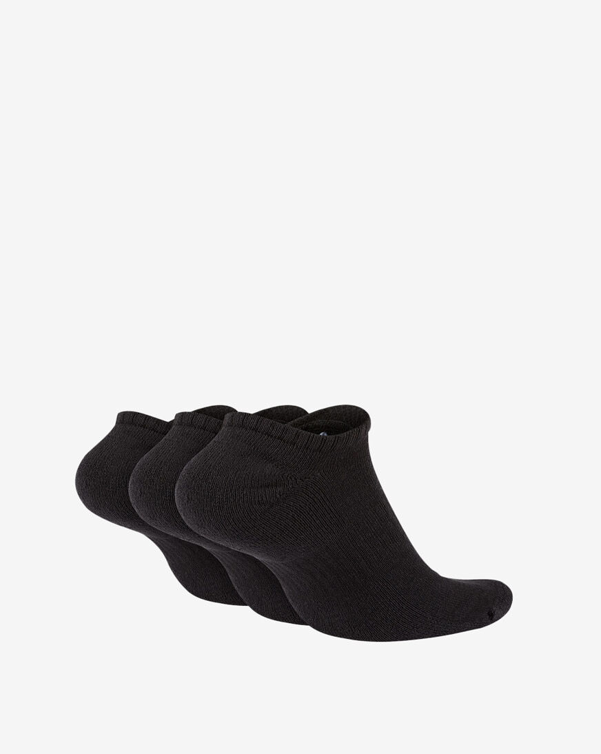 Shop Nike 3Pk Everyday No Show Cushion Socks SX7673-010 black
