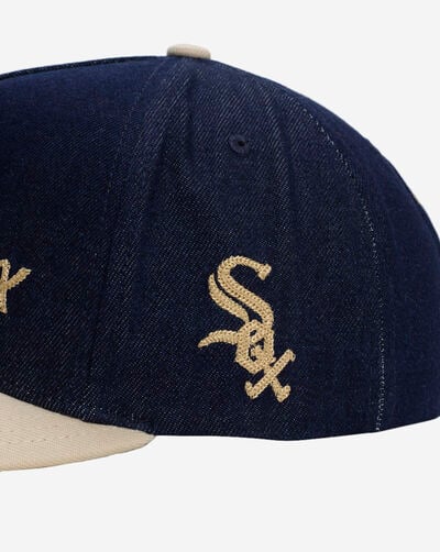 Chicago White Sox Pro Pinch Denim Chainstitch Snapback Hat Chicago White Sox Pro Pinch Denim Chainstitch Snapback Hat