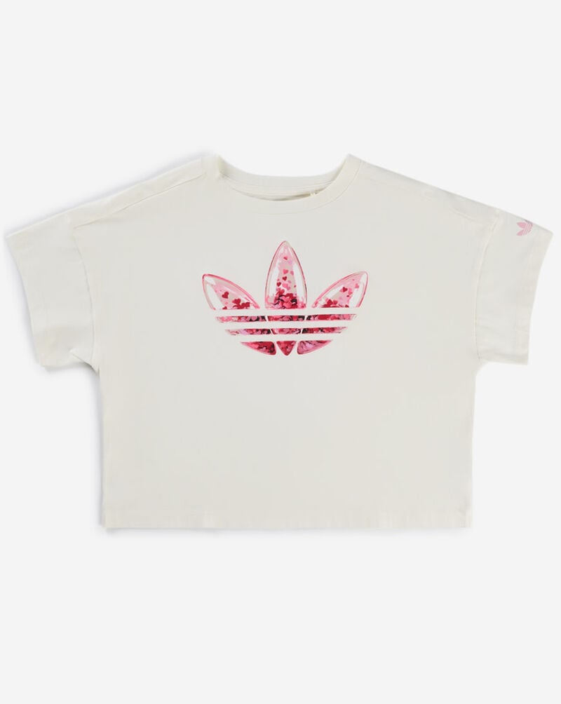 adidas Grade School Confetti Trefoil Tee OA04172-AC11 cream 1
