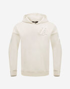 Los Angeles Lakers Neutral Drop Shoulder Fleece Pull Over Hoodie