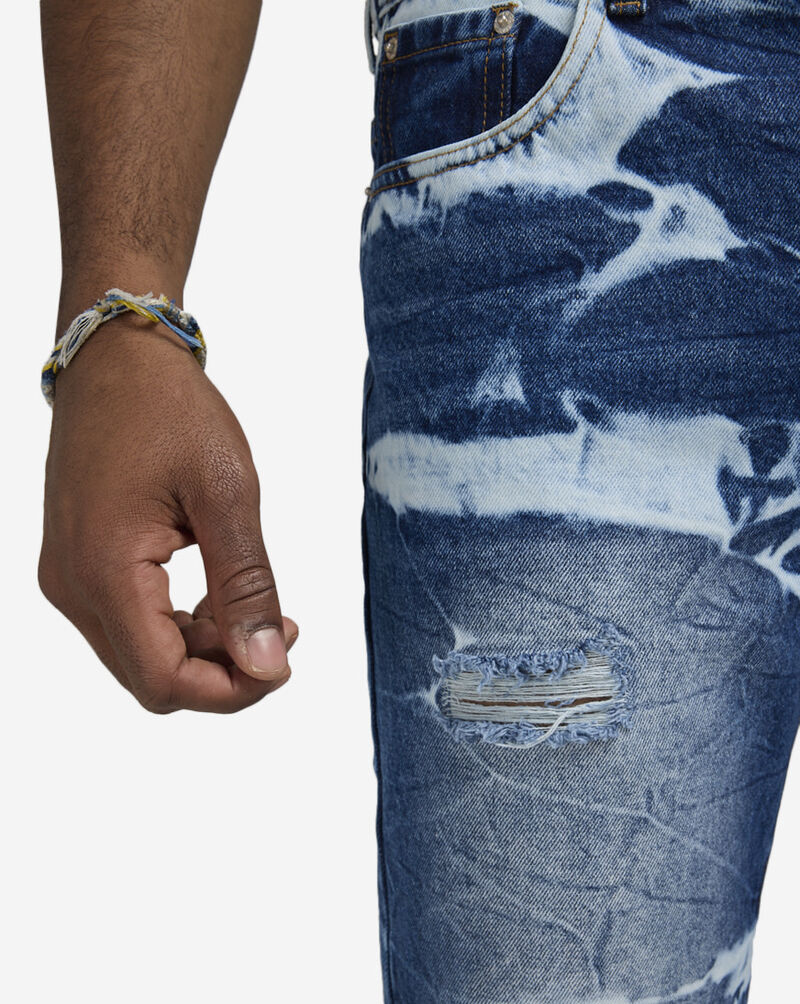 Decibel Crinkle Wash Jeans SS25-MD002 Blue 3