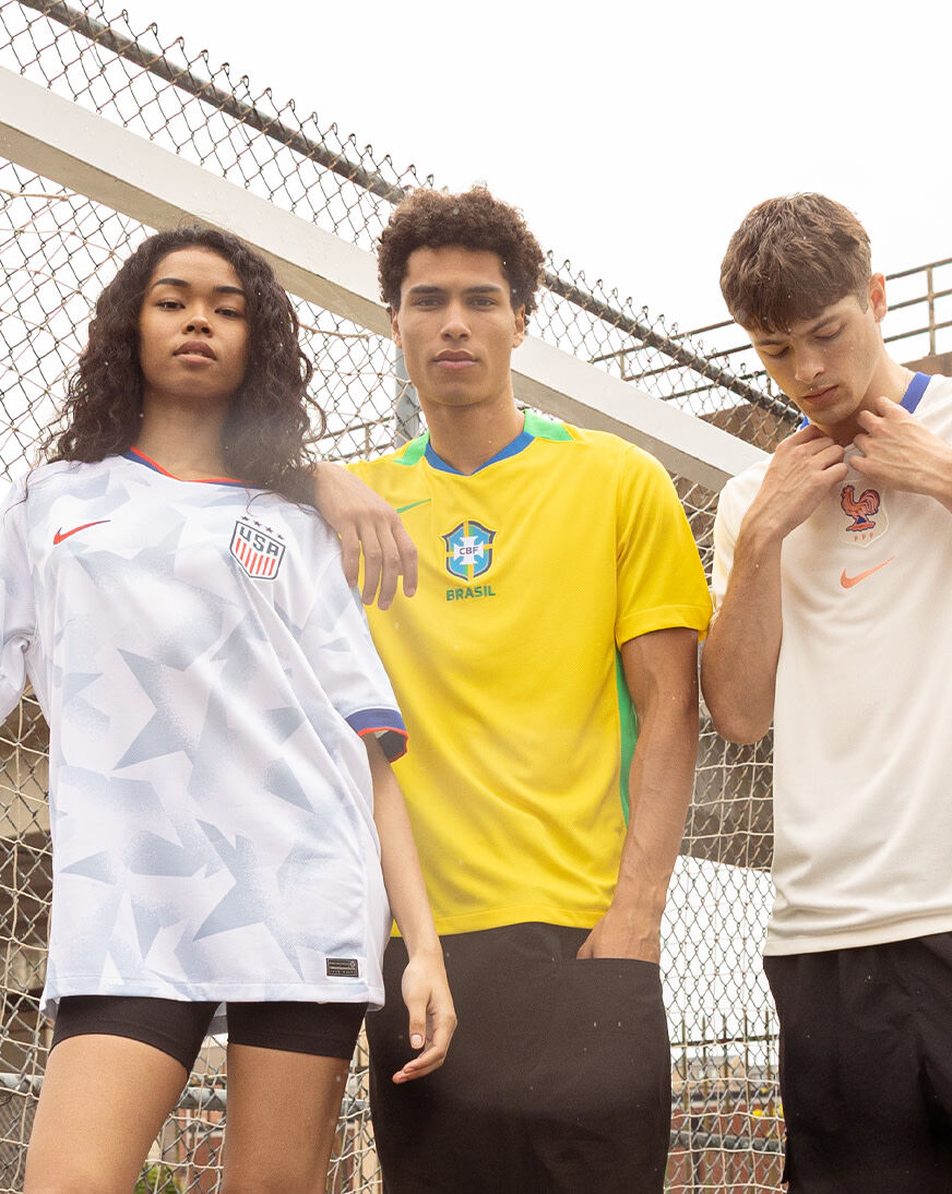 Shop Nike Brazil Stadium Home Soccer Replica Jersey FZ9011-718