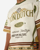 Von Dutch Varsity Wing Terry Jersey  4VND5B0700-PRI cream 3