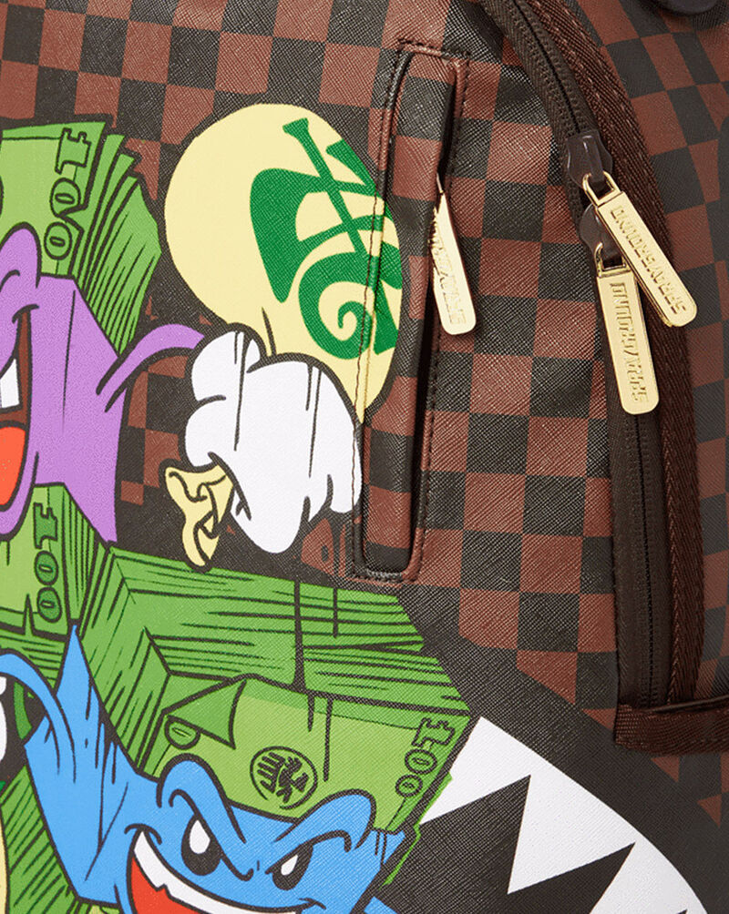 Sprayground Chase Bank Backpack B3527 Brown 4