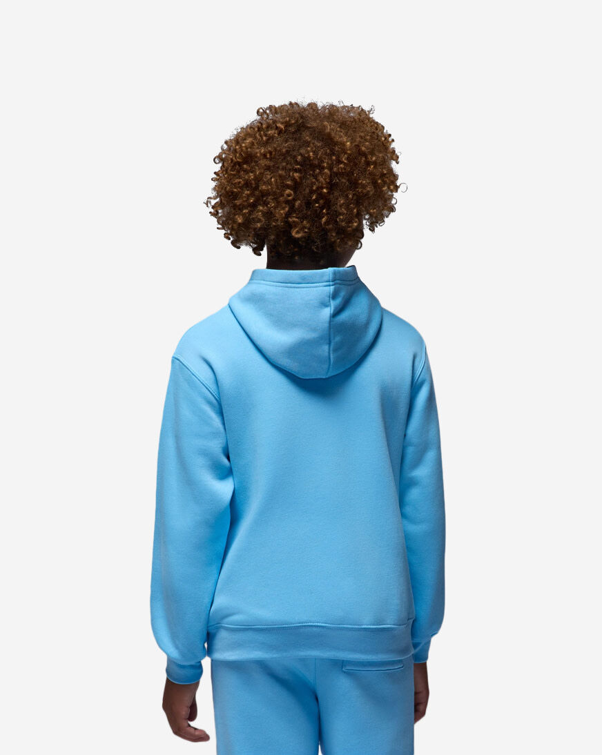 Shop Jordan Big Kids' Brooklyn Fleece Pullover Hoodie 95F116-U9G