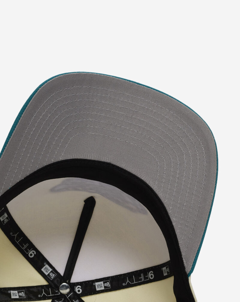 New Era 9Fifty Jacksonville Jaguars Curve A-Frame Snapback Hat 71094921 cream 4