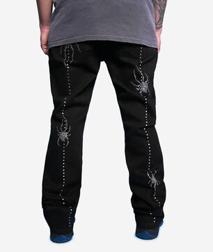Spider Flared Denim