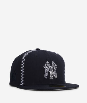 59Fifty New York Yankees Running Stitch Fitted Hat