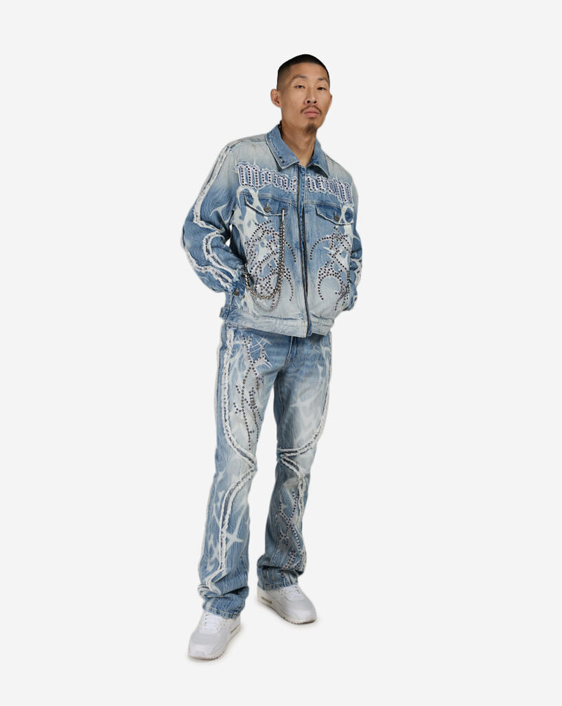 Smoke Rise Momentum Jeans JP26F546SN-BLU Blue 4