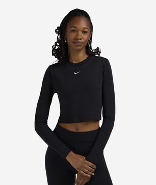 NSW Chill Knit Slim Long-Sleeve Cropped Top