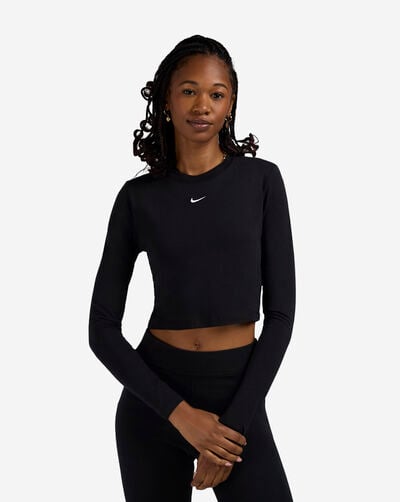 NSW Chill Knit Slim Long-Sleeve Cropped Top