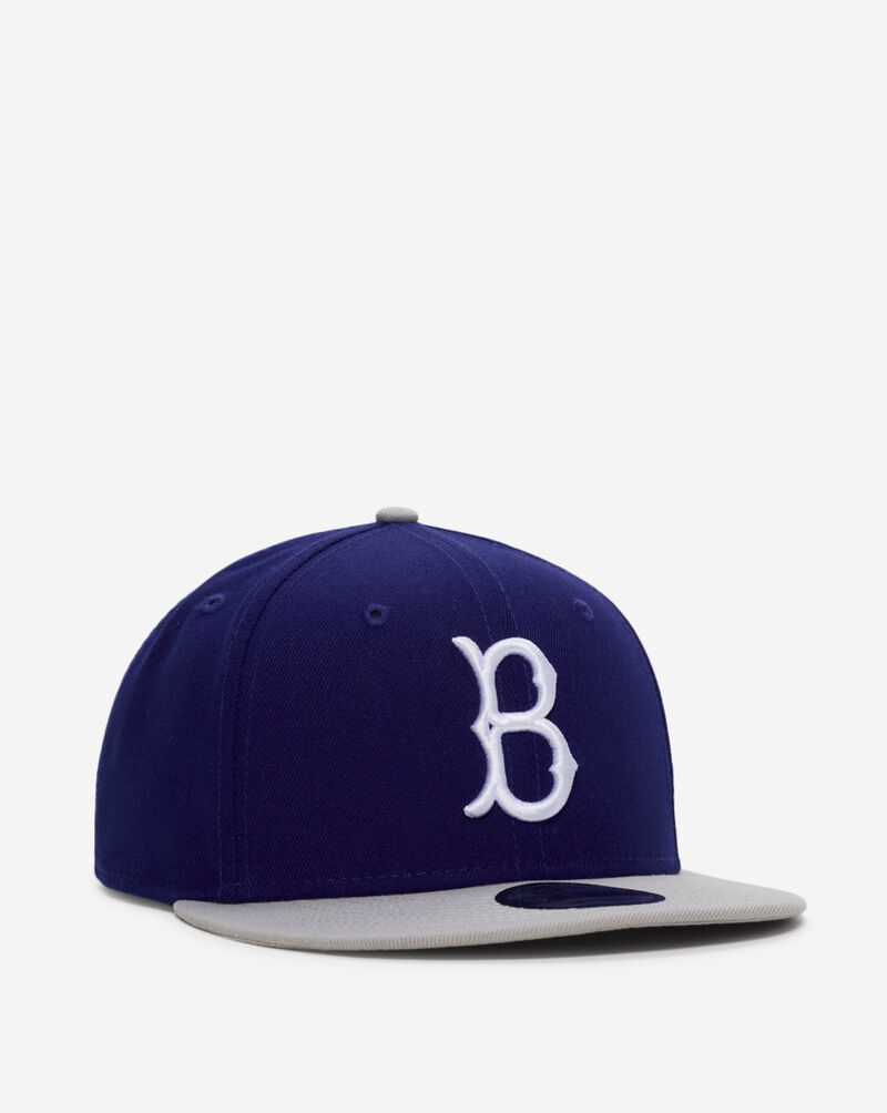New Era 9Fifty Brooklyn Dodgers Evergreen Snapback Hat 60439983 Blue 1