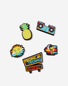 Tropical Techno DJ 5 Pack Jibbitz Charms
