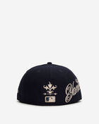 New Era 59Fifty New York Yankees Wordmark Fitted Hat 60792428 Blue 3