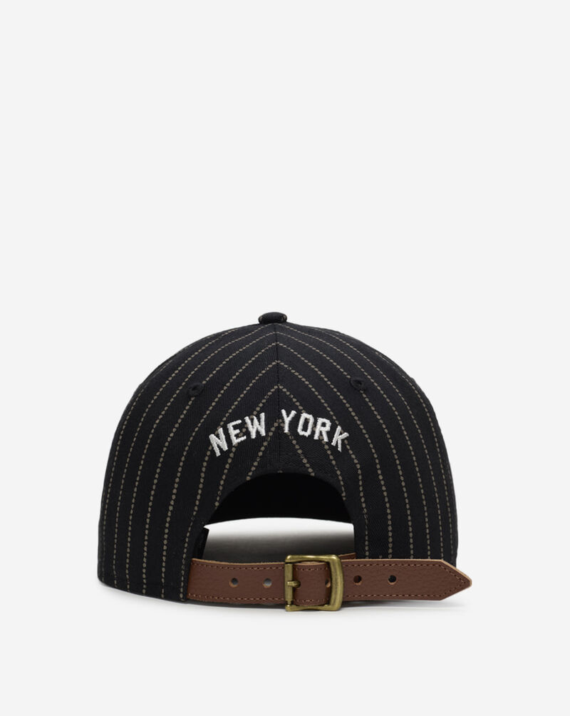 New Era 9Forty New York Yankees A-Frame Dotted Pinstripe Energy Snapback Hat  60745195 Black 3