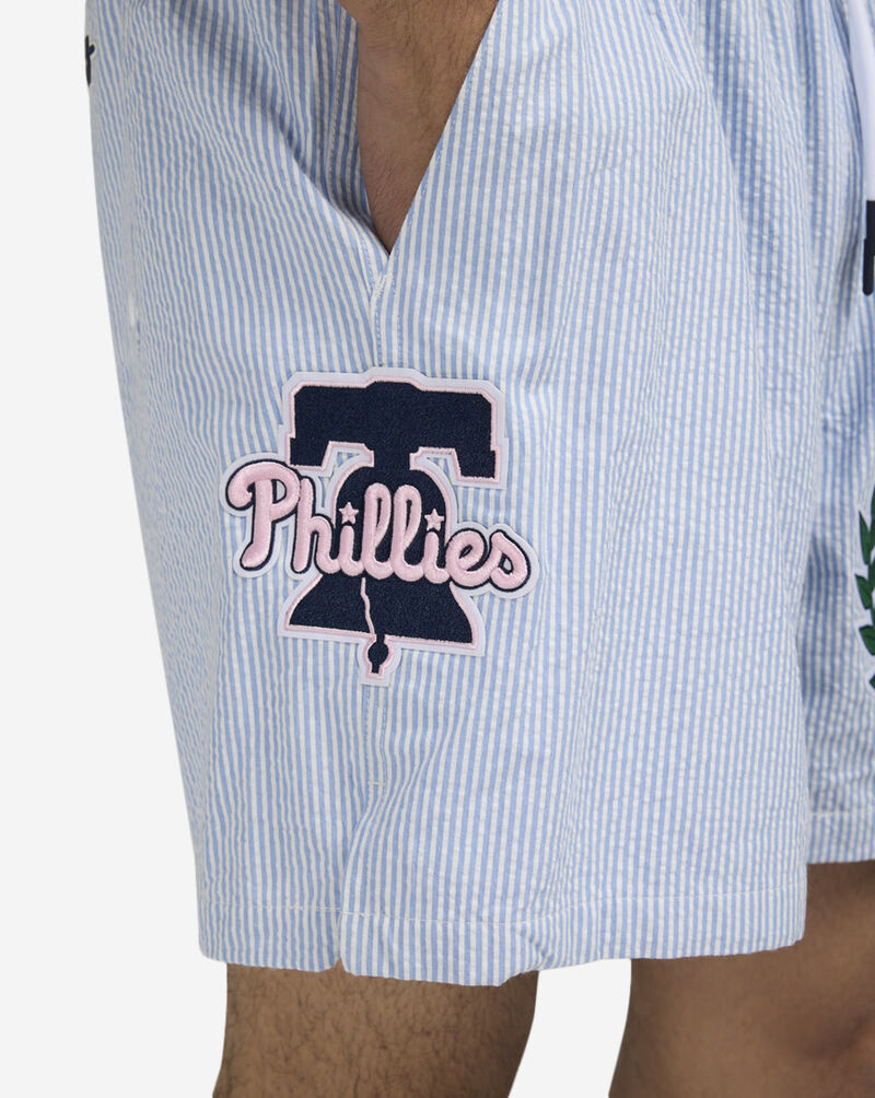 PRO STANDARD Philadelphia Phillies Seersucker Shorts LPH3315437-SSB Blue 3