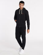 Polo Ralph Lauren Mens Classic Athletic Fleece Polo Hoodie  710548546003-BLK Black 4