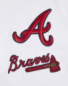 Atlanta Braves Classic Chenille Double Knit Pull Over Hoodie 