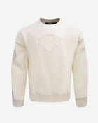 New York Knicks Neutral Drop Shoulder Fleece Crewneck