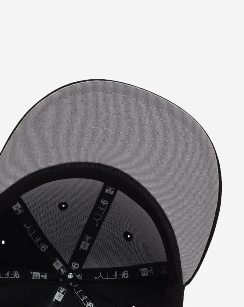 New Era 9Fifty Chicago Bulls Metallic Snapback Hat 60914435 Black 4