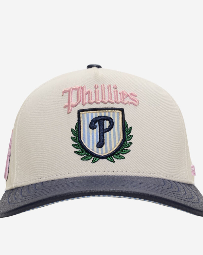 PRO STANDARD Philadelphia Phillies Pro Pinch Snapback LPH7315438-WMN cream 2